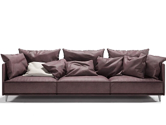 Modern Multiplayer Sofa 3d Model Download 2014VR0 3d model