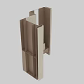 Sleek Modern Washbasin Interior With Wooden Drawers Mirror And Soft Lighting