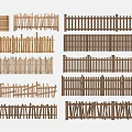 Various Types Of Wooden Fence Designs With Different Patterns And Styles