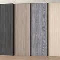 Multiple Wooden Wall Panels With Different Wood Textures And Colors For Home Decor