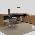 Office Office Manager Office Boss Office Leader Office Desk Office Sofa Chairman's Office 3d model