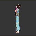 Kimono Beauty Kimono Japanese Kimono Japanese Woman Oriental Woman Asian Woman Woman Female 3d model