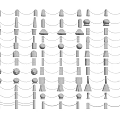 Various Decorative Fence Designs With Ornate Posts Chain Links And Stylish Tops