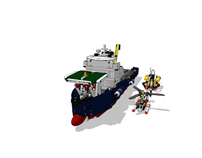 Modern Toys Lego Ocean Exploration Toy Combo 3d model