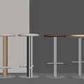 Modern Bar Chair 3d model