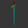 Moonstone Blade 3d model