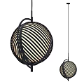 Simple chandelier 3d model