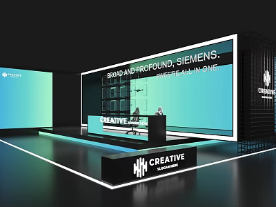 Modern Tobacco And Alcohol Store Interior Featuring Product Shelves Lighting And Display Layout 3d model