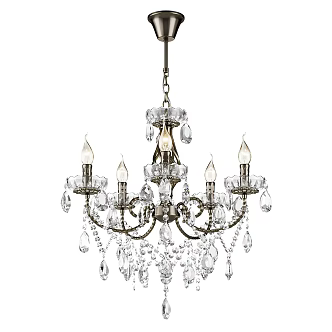 American Style Simple Light Luxury Chandelier Simple Chandelier 3d model