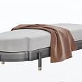 Modern sofa stool sofa stool combination 3d model