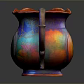 Colorful Decorative Pitcher With Floral Patterns And Vibrant Intricate Design For Home Living Accessories