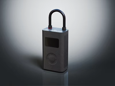 Modern Wireless Headphone Speaker With Portable Design And Control Buttons 3d model