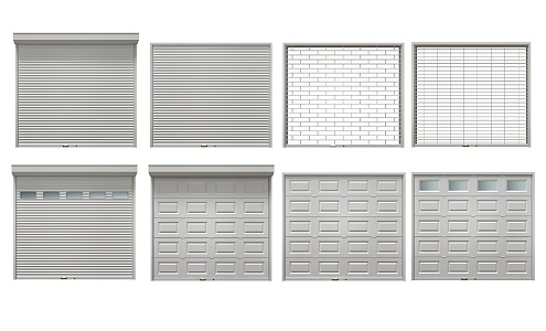 Roll-up Door Roll-up Door Garage Door 3d model