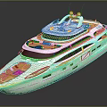 Luxury Yacht Exterior Design With Multi Level Decks And Elegant Style