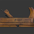 Vintage Wooden Hand Plane Hardware Tool for Carpentry Woodworking Projects