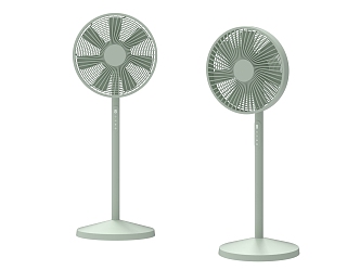 Home appliance fan 3d model