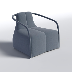 Modern Single Sofa Single Sofa Chair 3d model