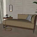 Imperial Concubine Sofa 3d model