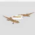 Reptile gecko 3d model