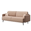 Modern minimalist double sofa 3d model