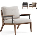 Modern Areti Sofa Chair 3d model