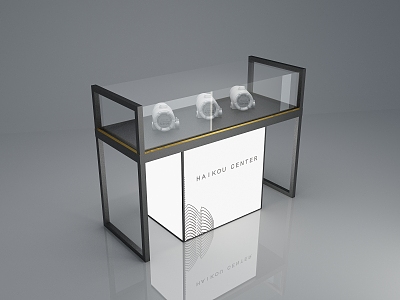 Commercial Counter Display Cabinet Display model