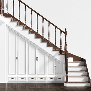 European Stairs 3d model