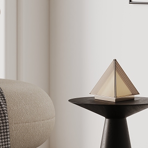 Modern table lamp 3d model