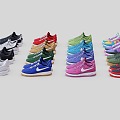 sneaker Nike Shoes Air Force One Casual Shoes Running Shoes Sneakers 3d model