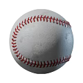 High Quality Baseball Sports Equipment With White Leather And Red Stitching