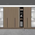 Modern wardrobe 3d model