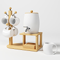 Nordic Tea Set 3d model