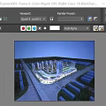 Aerial Planning of Modern Urban High rise Buildings Commercial Center and Roads