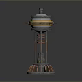 science fiction nuclear reactor science fiction item science fiction component high-tech component science fiction equipment science fiction scene 3d model