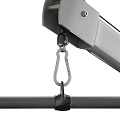 Sturdy Multifunctional Home Fitness Equipment With Adjustable Seat Sturdy Steel Frame And Cable System