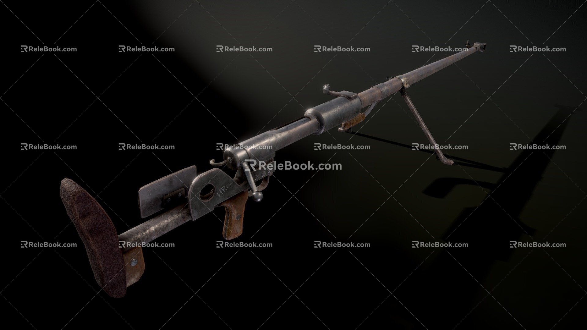 Anti-tank rifle model