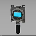 OLYMPUS M4 Industrial Detector With Square Enclosure Circular Blue Display And Mounting Holes