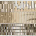 Modern Room Dividers With Various Slatted Wooden Panels For Home Interior