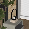 Table lamp side a few table lamp 3d model