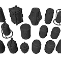 Collection of Metal Hardware Components with Various Shapes for Industrial Use