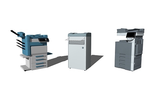 Modern Printers 3d model