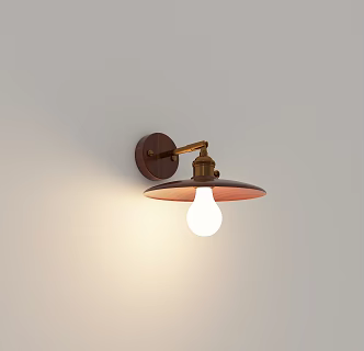 Modern Middle Style Wall Lamp 3d model
