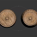 Decorative Carved Wooden Containers With Floral And Geometric Patterns On Lids