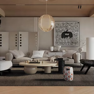 Living room 3d model