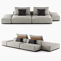 Poliform Multiplayer Sofa 3d model