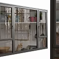 Modern Casement Window With White Frame Clear Glass And Elegant Design For Home Interior