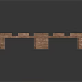 Sturdy Wooden Pallet With Slatted Design For Home Storage And Organizing Needs