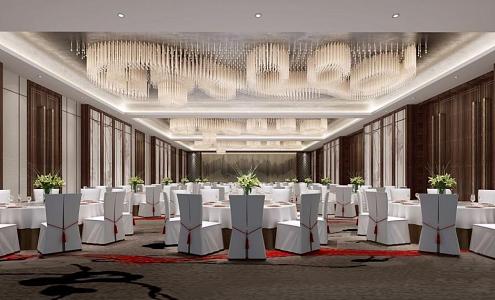 Ballroom 3d model