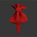 Chic Red Headband With Decorative Bow And Smooth Finish For Fashionable Outfits