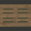 Rustic Wooden Pallet Structure With Sturdy Slats And Solid Support Base